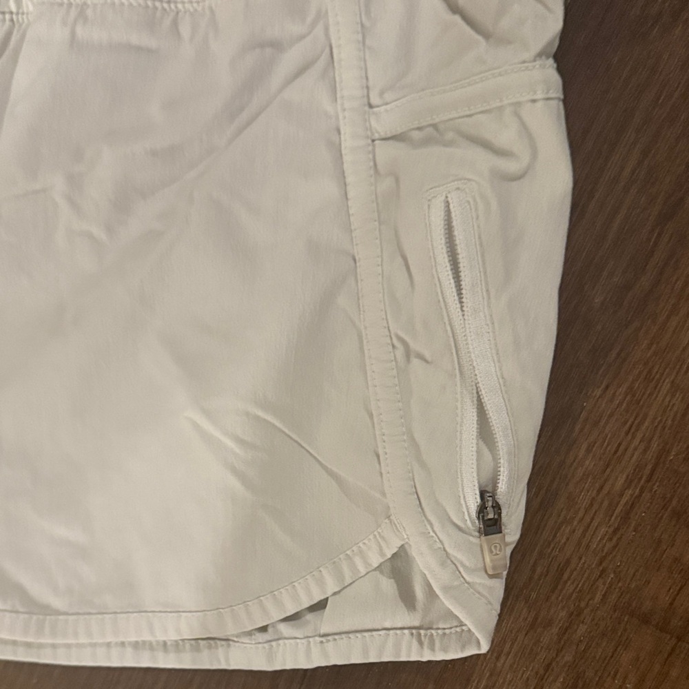 Lululemon Athletica White Athletic Shorts - Picture 4 of 5